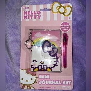 hello kitty mini journal set